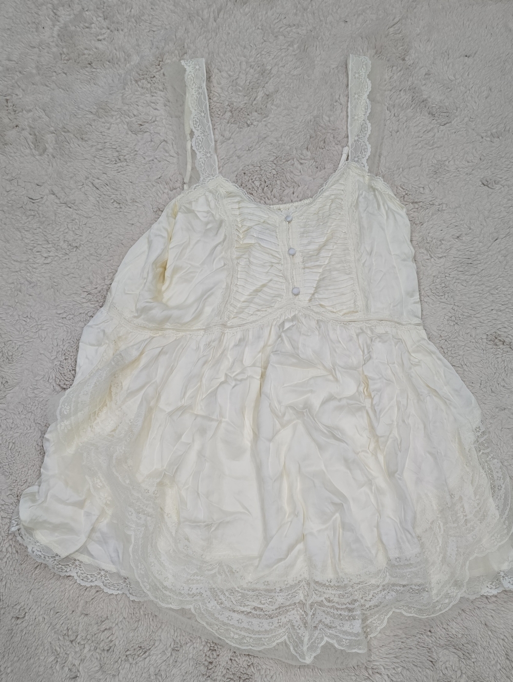 Anthropologie Lace-Trim Camisole